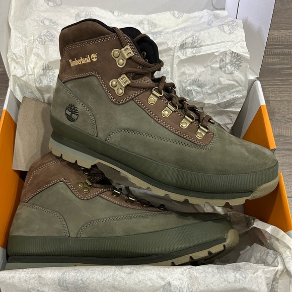 Timberlands Men's Euro Hiker Leather Boots size 11 - Picture 5 of 9